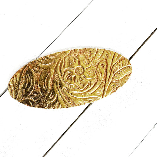 NEW "Impressions" Leather Dress Clip