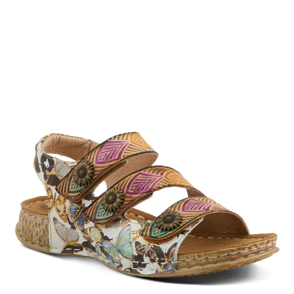 L'artiste Versa Sandals  - Tan Multi
