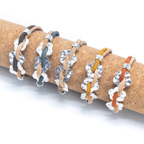 Natural Cork Handmade Bracelet BR-006