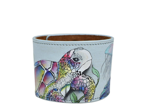 Leather Adjustable Leather Wrist Band - 1176