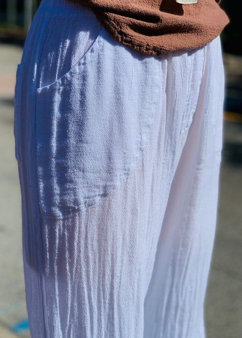 Mickie Pants 100% Cotton Gauze Sale Pant