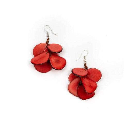 Tagua Mariposa Earrings