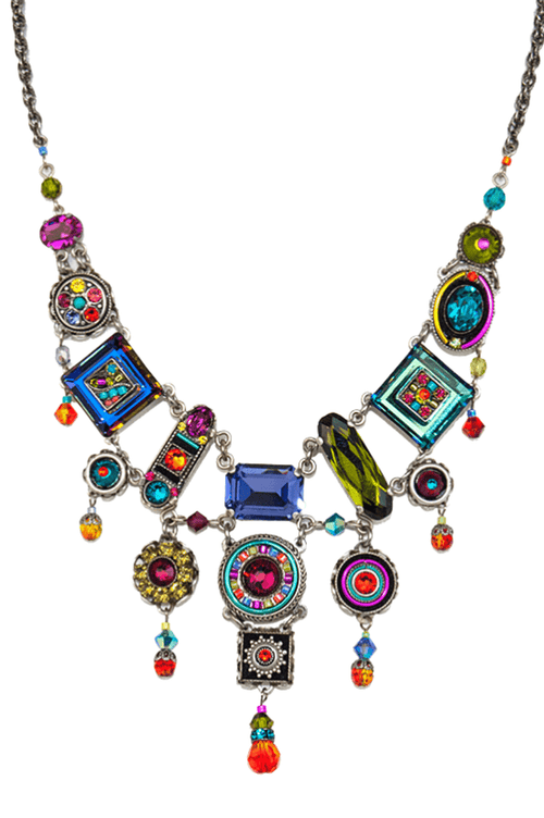 8300 Firefly La Dolce Vita Elaborate Swarovski Crystal Necklace